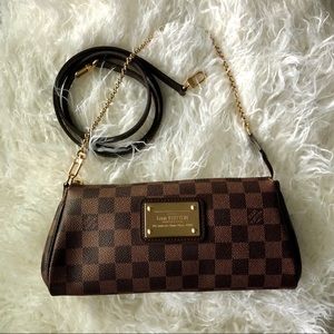 AUTHENTIV Louis Vuitton Damier Ebene Eva